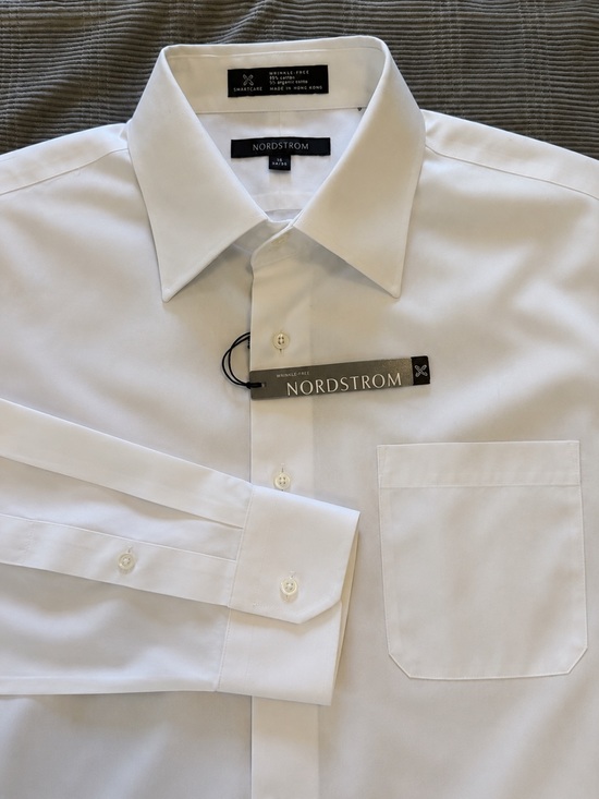 Nordstrom Other - Nordstrom Smartcare Wrinkle-Free Dress Shirt – NWT – Men’s 16 / 34-35